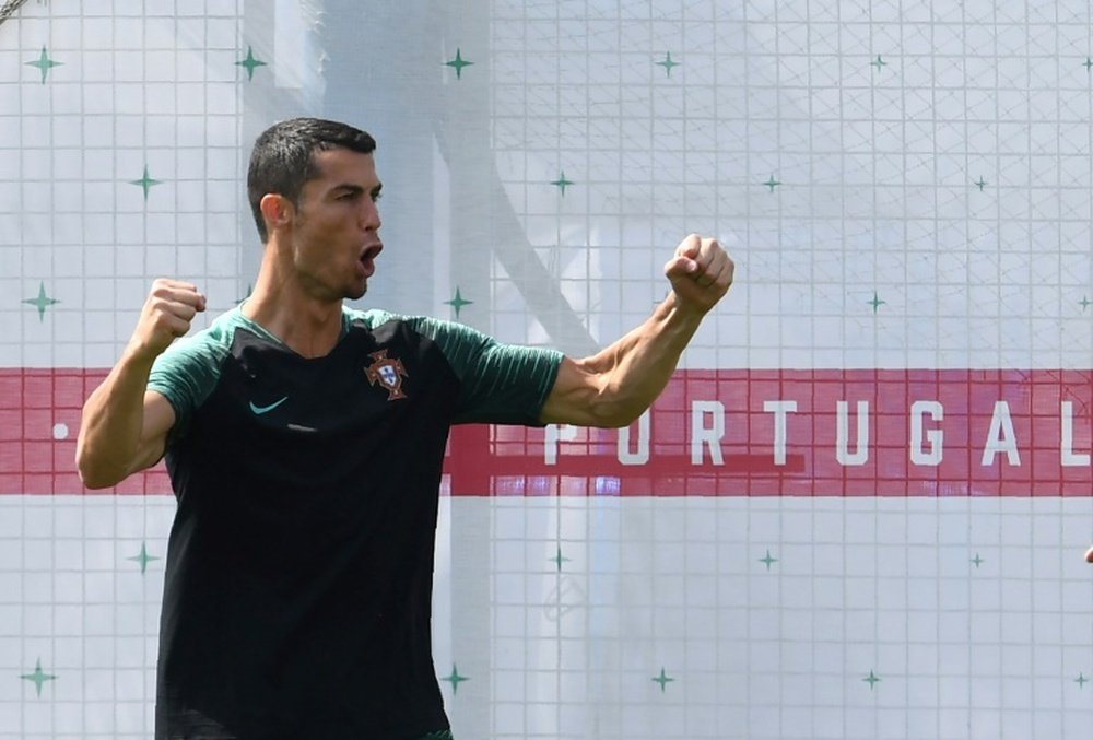 Ronaldo is returning to the stadium where he scored a hat-trick against Spain. AFP