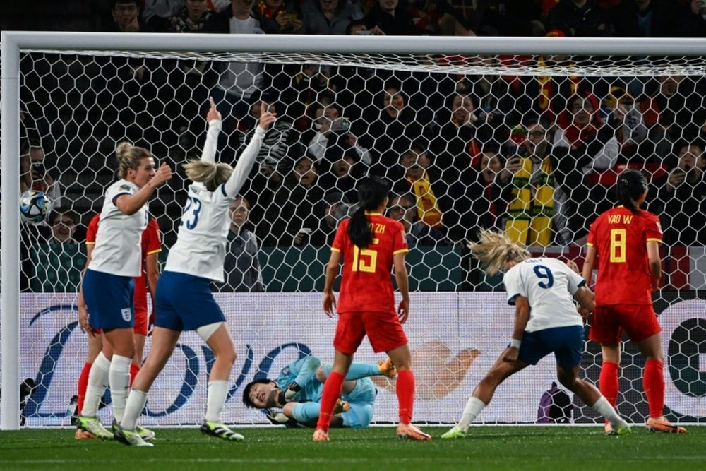 England romped past China in the final group match. AFP