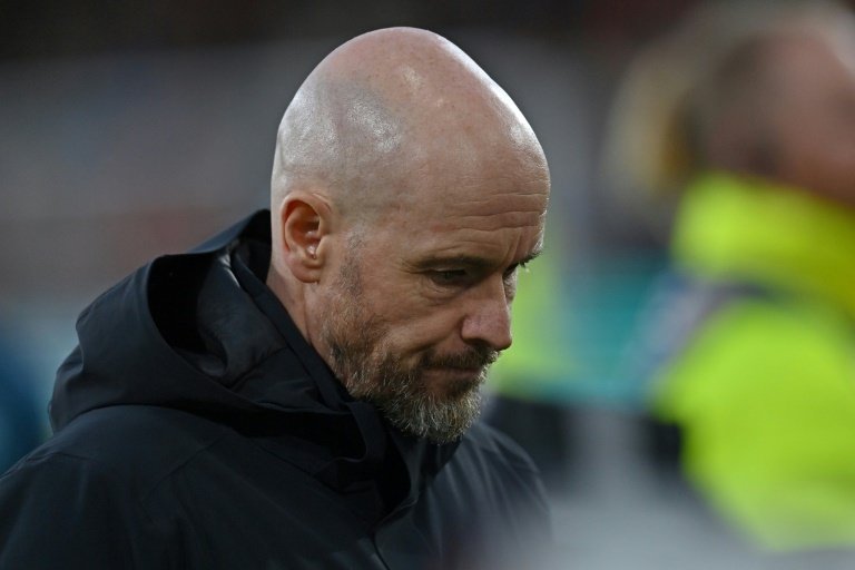 Ten Hag is not interested in any declarations of support from Ratcliffe. AFP