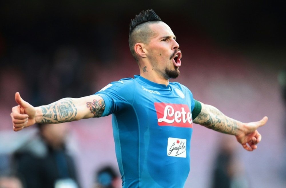 Napoli will top Serie A at Christmas. AFP
