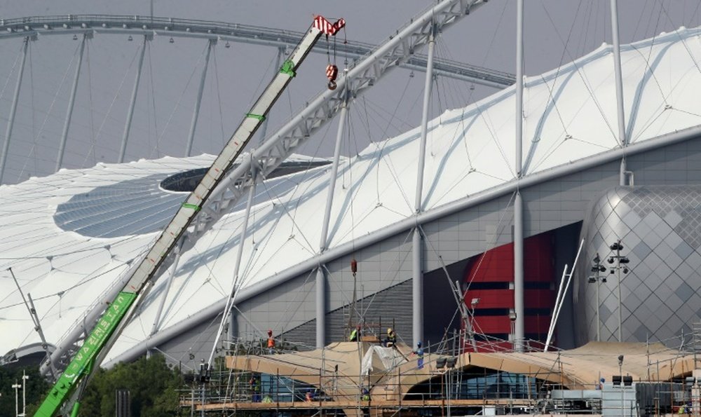 Qatar World Cup fixtures could prove difficult for British fans to watch. AFP