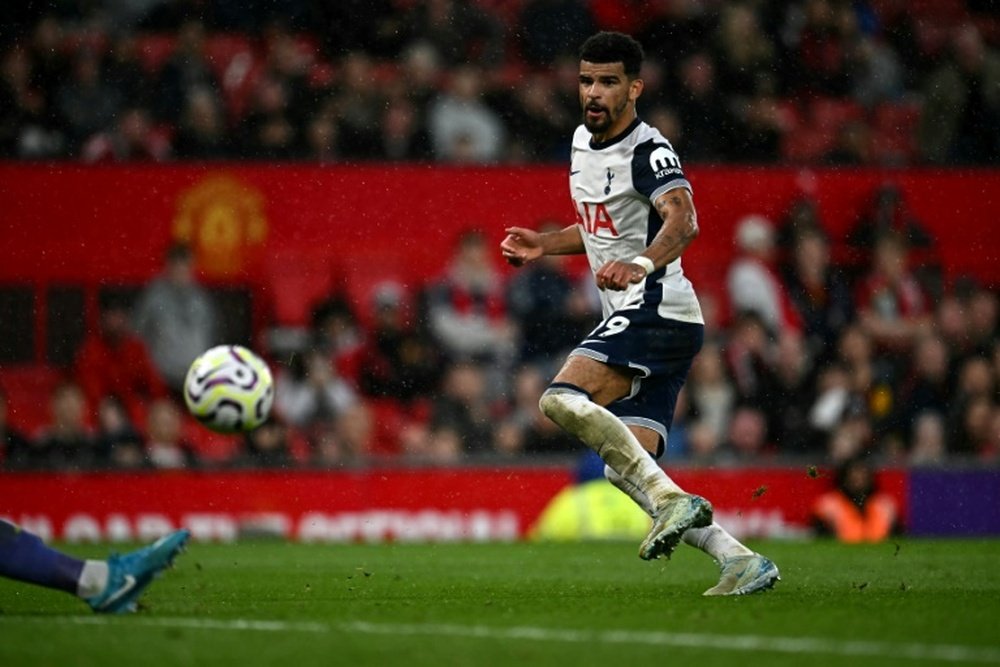 Solanke is back in the England squad. AFP
