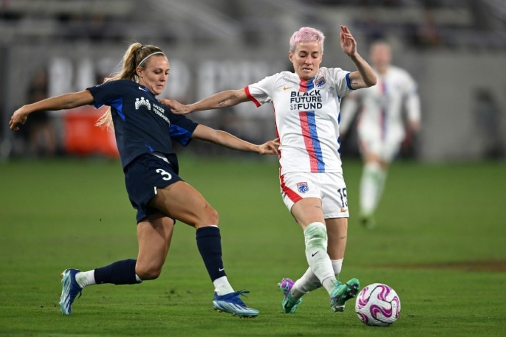 Rapinoe and Ali Krieger will play the NWSL Championship as the final match of their careers. AFP