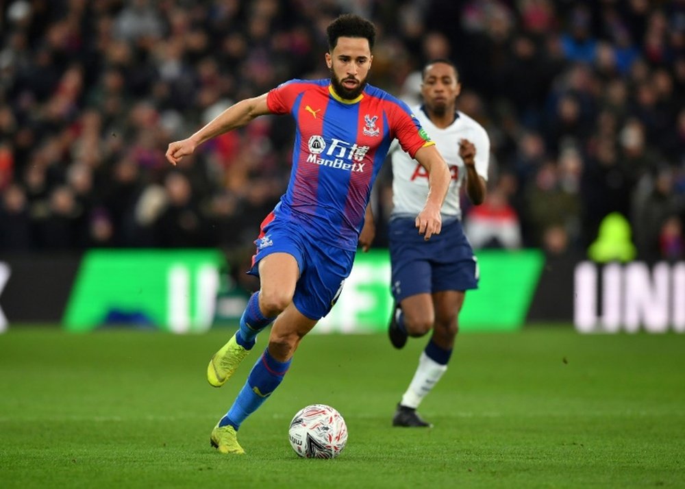 Townsend was the star turn for the victorious Palace side. AFP