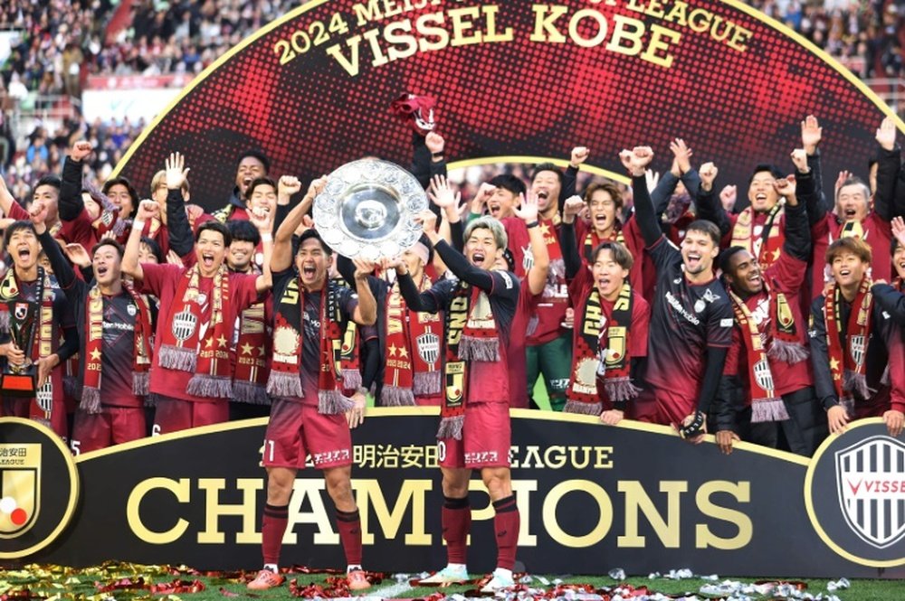 Vissel Kobe are the current Japanese champions. AFP