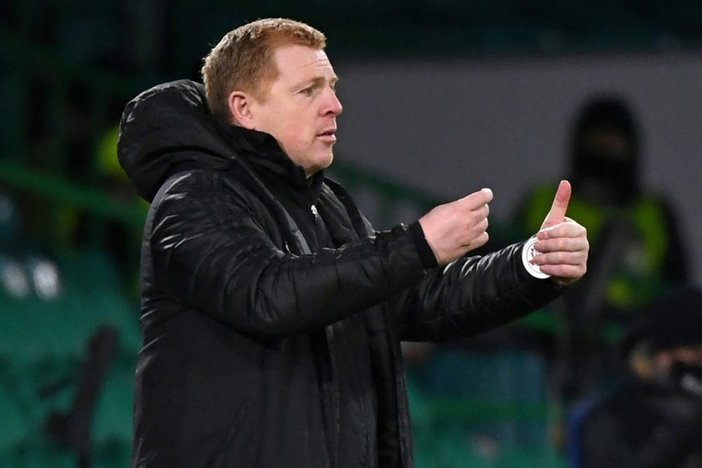 Celtic won the Scottish Cup on Sunday to ease the pressure on manager Neil Lennon. AFP