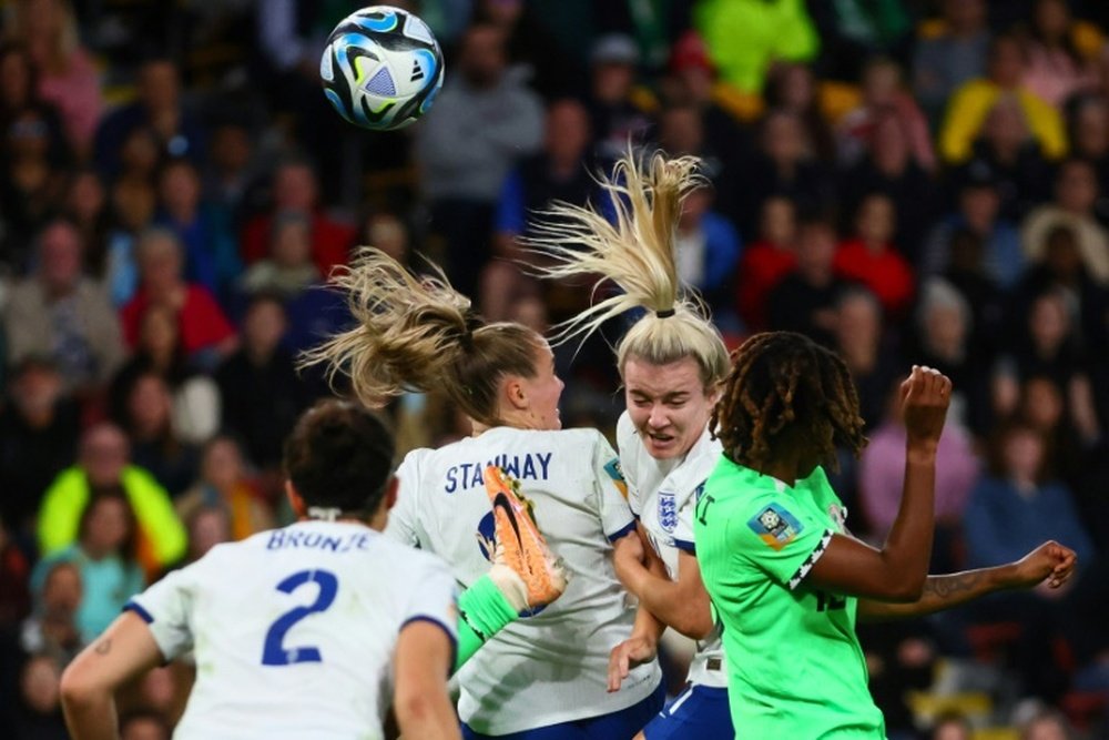 England face Colombia in the WC last 8. AFP