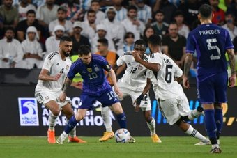 Lionel Messi was among the scorers as Argentina wrapped up their World Cup preparations with a 5-0 friendly victory over the United Arab Emirates on Wednesday.