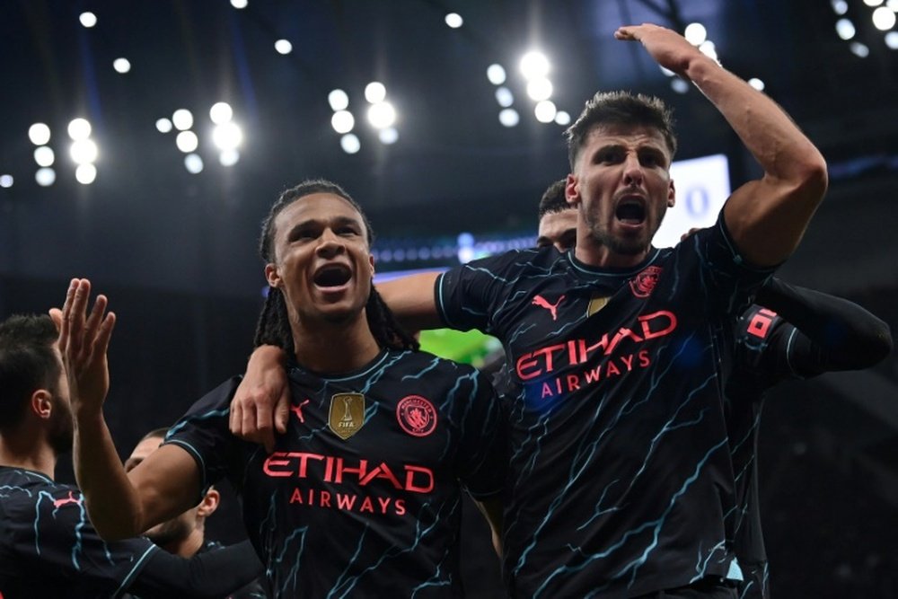City had lost all five of their previous visits to Spurs' plush arena without scoring a goal. AFP