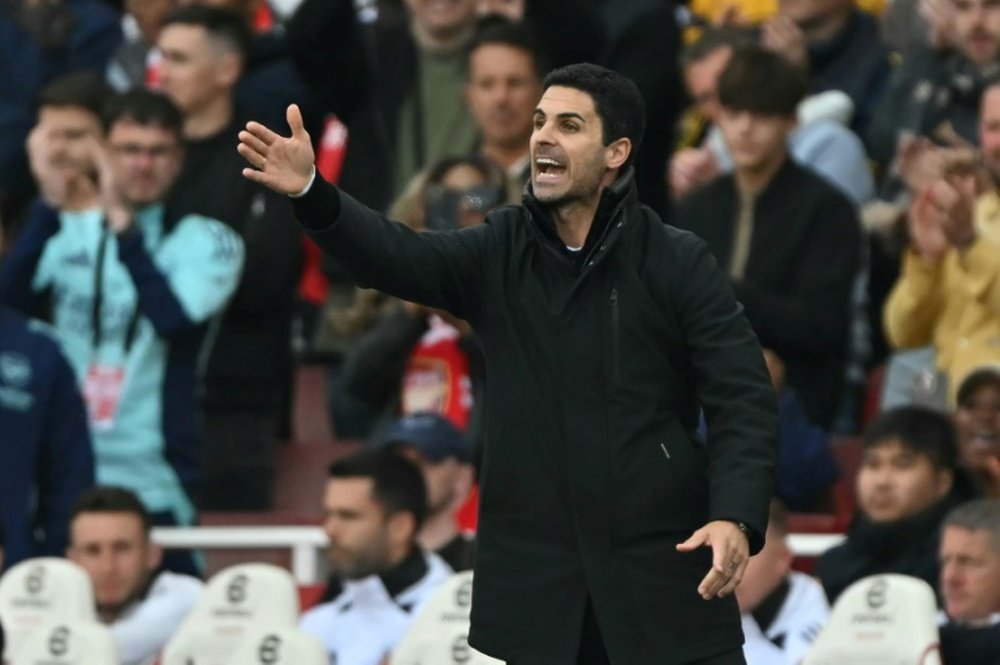 Arteta promised to end Arsenal's five-year trophy drought next season. AFP