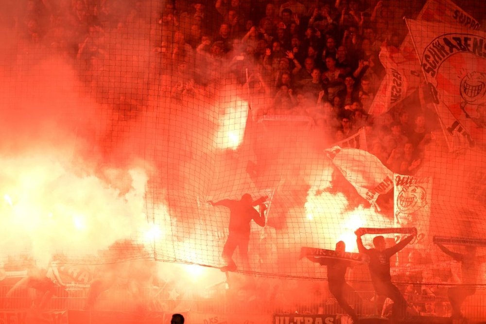 Union Berlin are in the Bundesliga for the first time ever. AFP