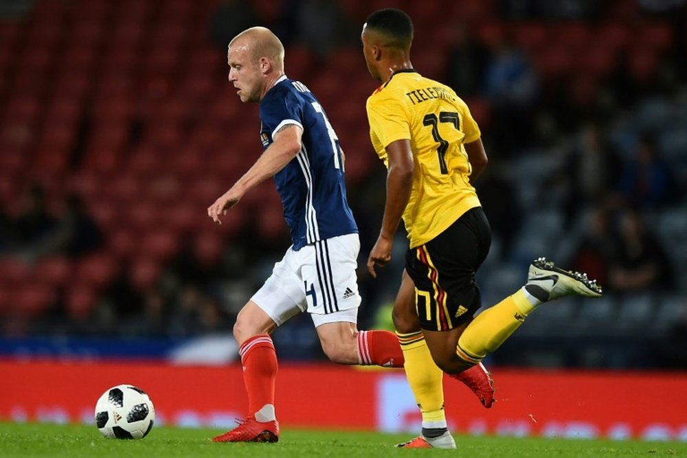 Steven Naismith is set to return to the Scotland squad after almost a year out. AFP
