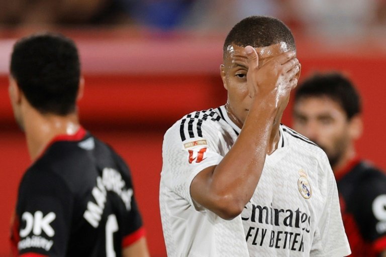 Mbappe and Madrid were held to a draw at Real Mallorca on Sunday in their La Liga opener. AFP