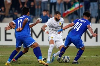 Karim Benzema's Al Ittihad suffered their first defeat in this season's Asian Champions League when they were beaten 2-0 by Air Force Club in Iraq on Monday to pile the pressure on manager Nuno Espirito Santo.