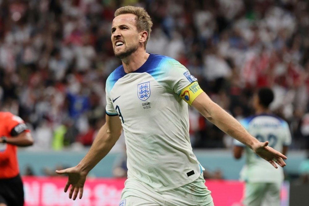Harry Kane has scored 53 goals for England. AFP