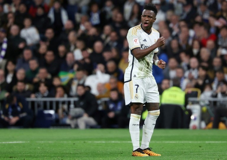 Vinicius has faced racial abuse since he joined Real in 2018. AFP