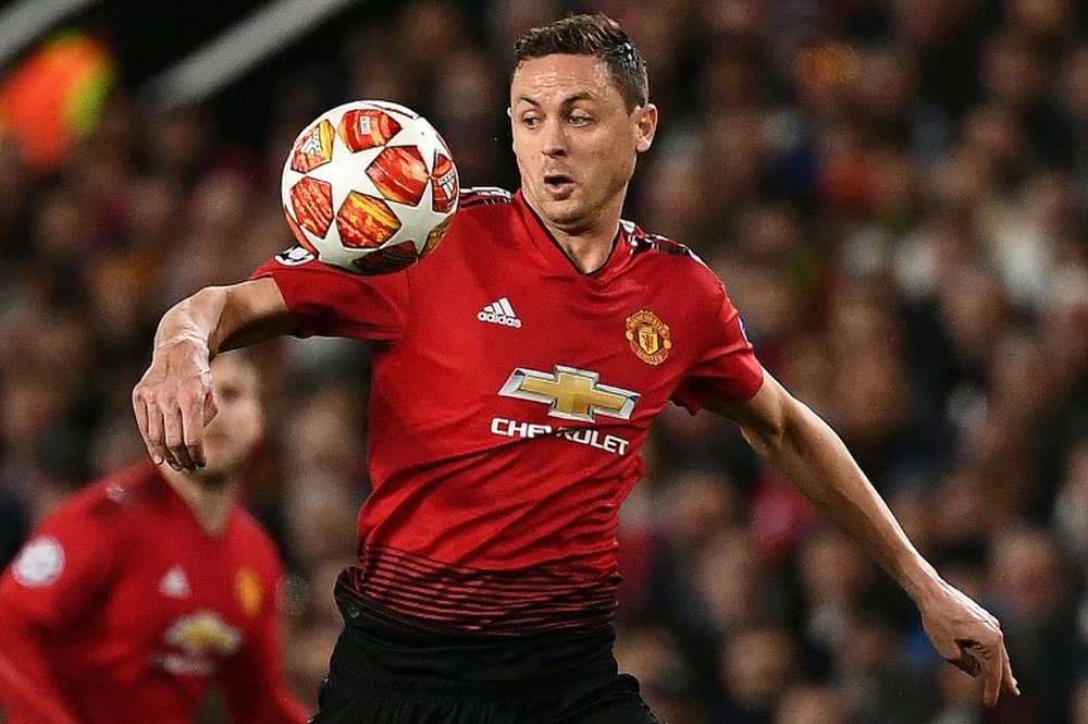 Nemanja Matic is determined for United to qualify for next season's Champions League. AFP
