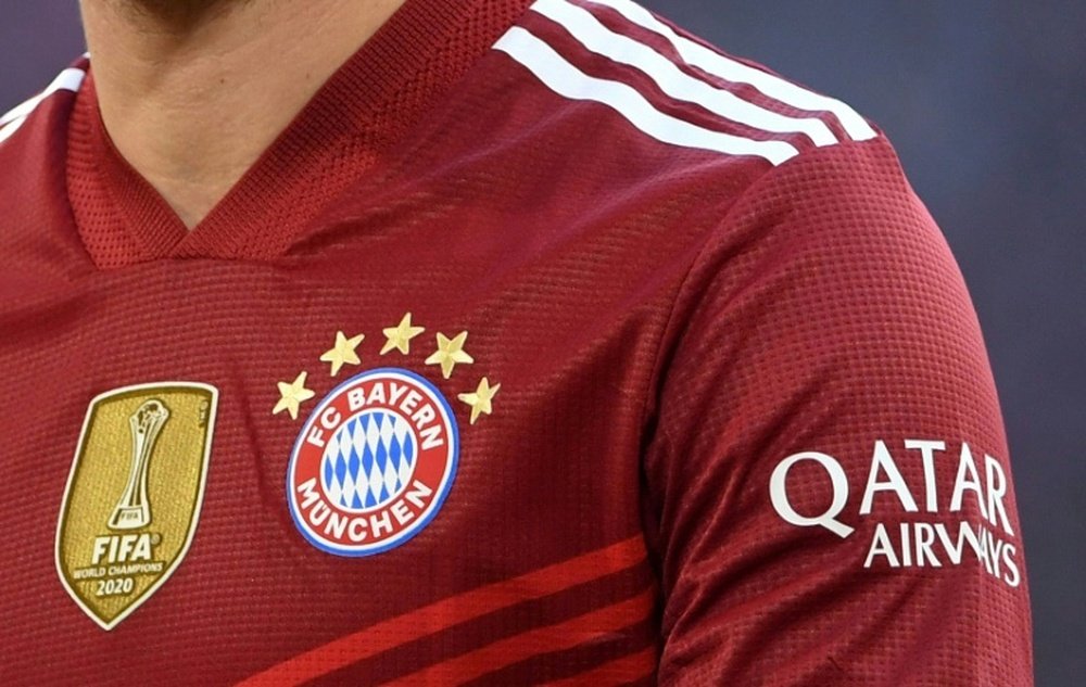 Bayern Munich's sponsorship deal with Qatar Airways has caused controversy. AFP
