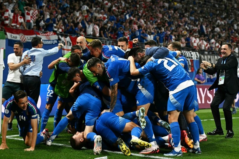 Italy will face Switzerland in Berlin on Saturday. AFP