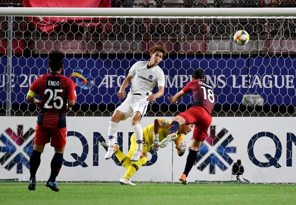 Serginho edges holders Kashima to slim AFC first leg lead. AFP