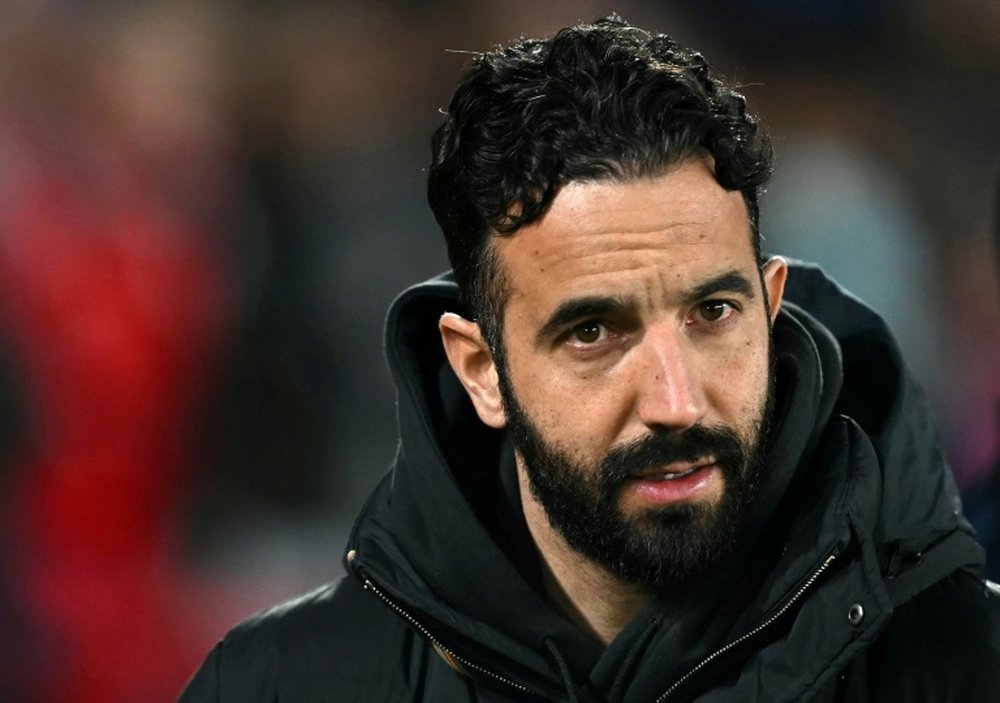 Man Utd boss Ruben Amorim is in a rush to succeed at Old Trafford. AFP