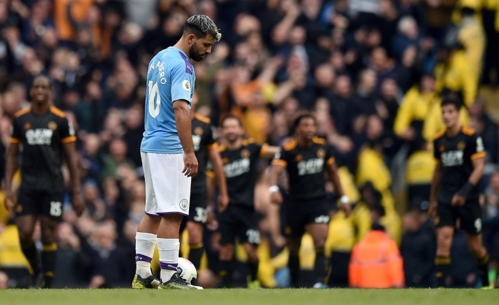 Man City shocked by Wolves, Man Utd beaten again at Newcastle. AFP