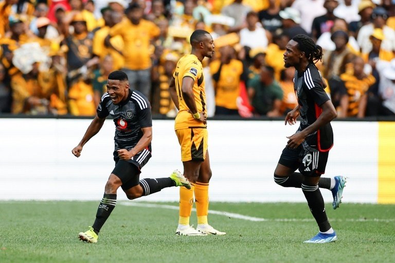 Orlando Pirates came from behind twice to defeat Kaizer Chiefs. AFP