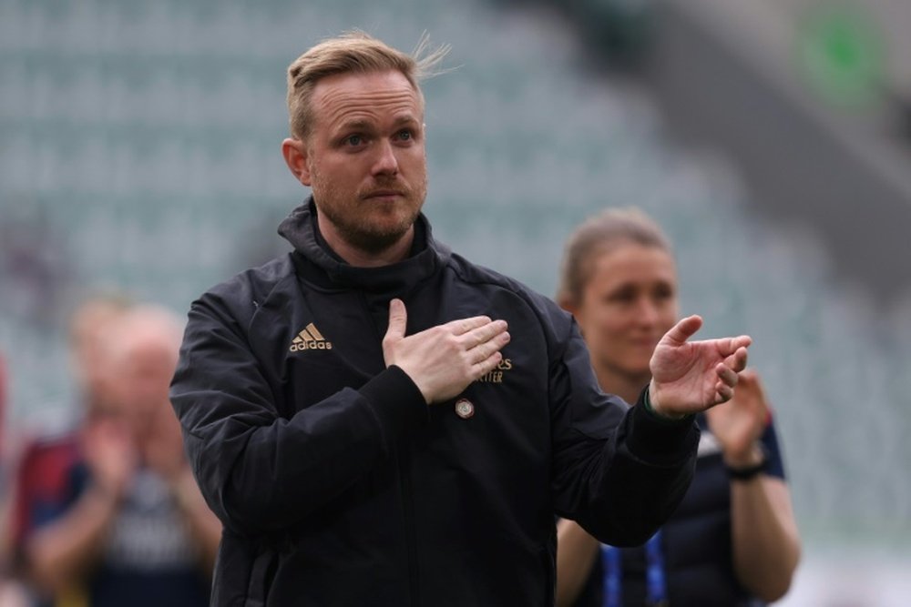 Jonas Eidevall has resigned after a poor start to the season. AFP