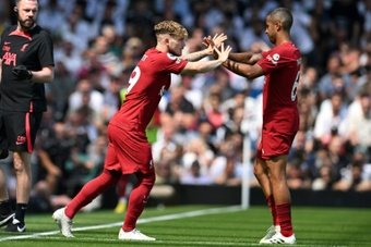 Elliott signs new long-term Liverpool deal. AFP