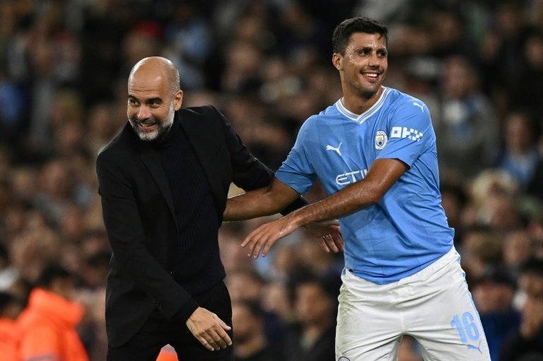 Fit-again Rodri still 'best in the world' for Guardiola