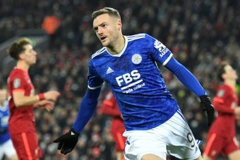 Vardy again with a bang as Leicester dent Burnley survival bid