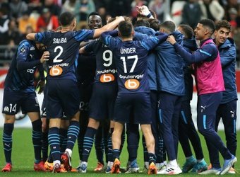 Marseille edge Reims as Rennes regain 1/3 in Champions League race