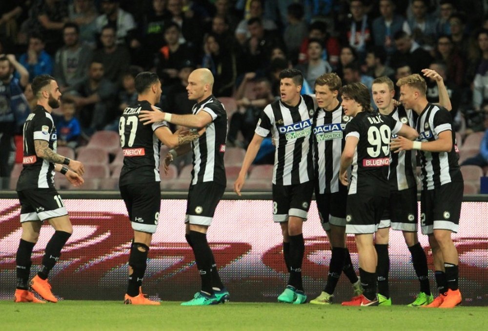 Velazquez will manage Udinese next season. AFP
