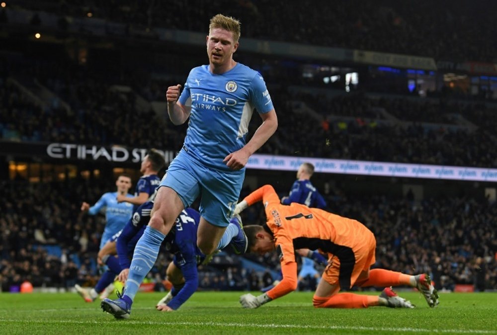 Man City rout Leeds with magnificent seven as virus fears mount. AFP