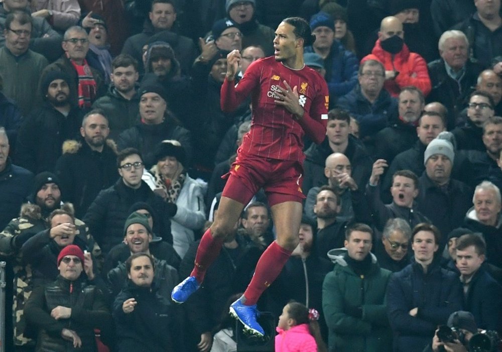 Maguire fails to measure up as Van Dijk leads Liverpool title charge