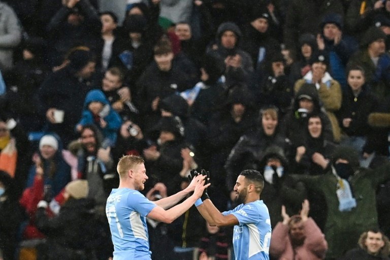 Man City will travel to Championship side Peterborough in the FA Cup 5th round. AFP