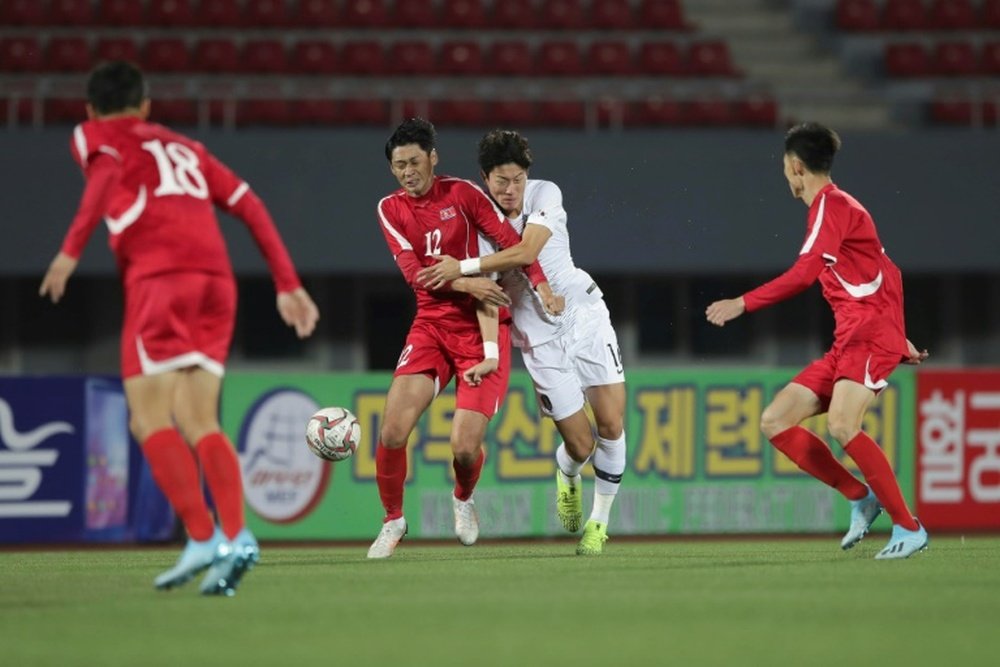 Surreal North v South Korea football match 'like war'. AFP