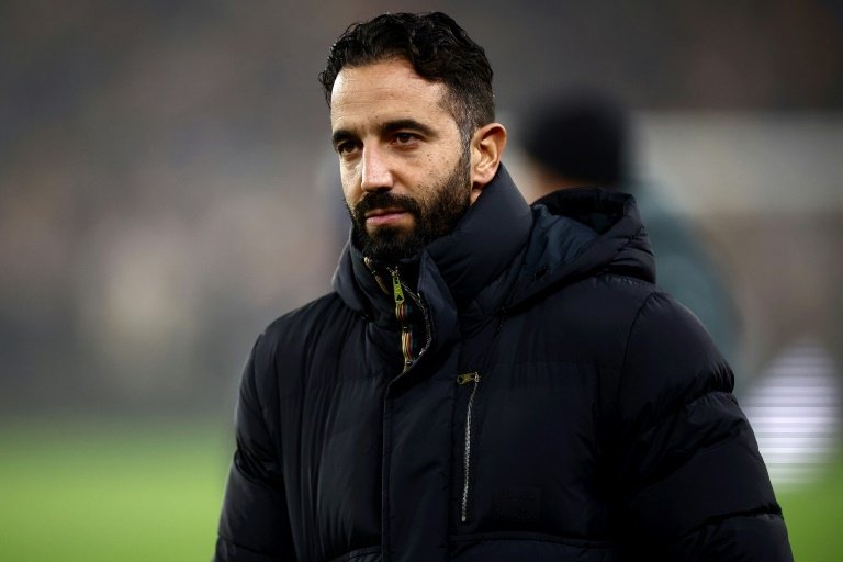 Ruben Amorim's Manchester United have lost their last three games. AFP