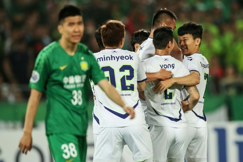 The South Korean league returns. AFP