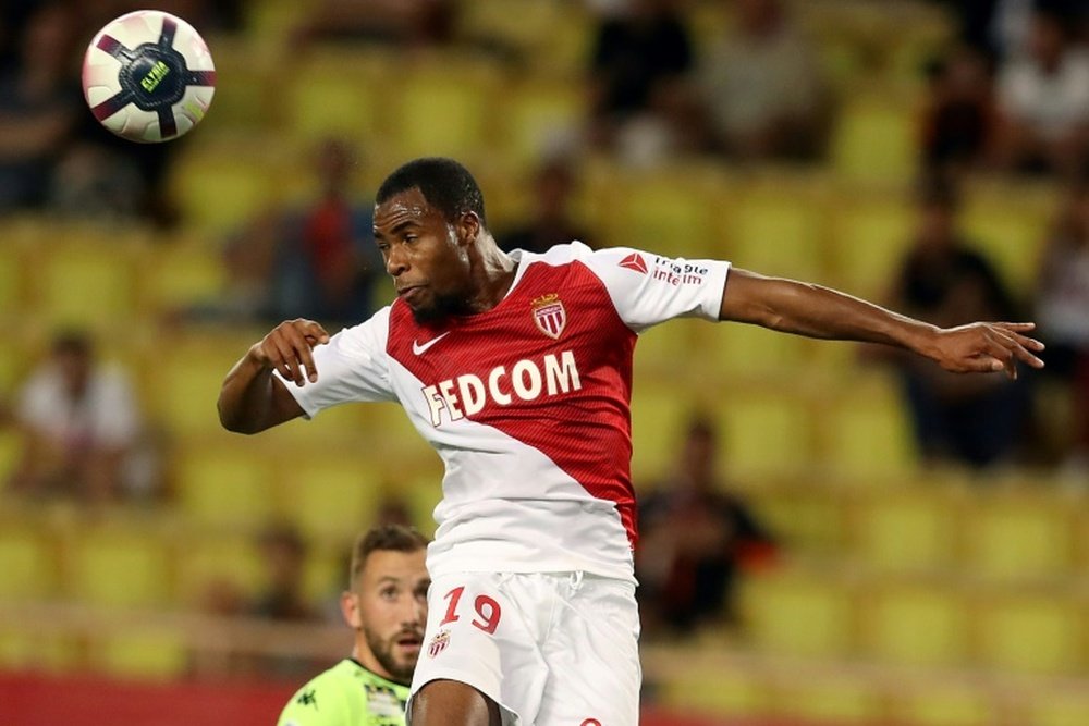 Monaco's French defender Djibril Sidibe has joined Everton. AFP