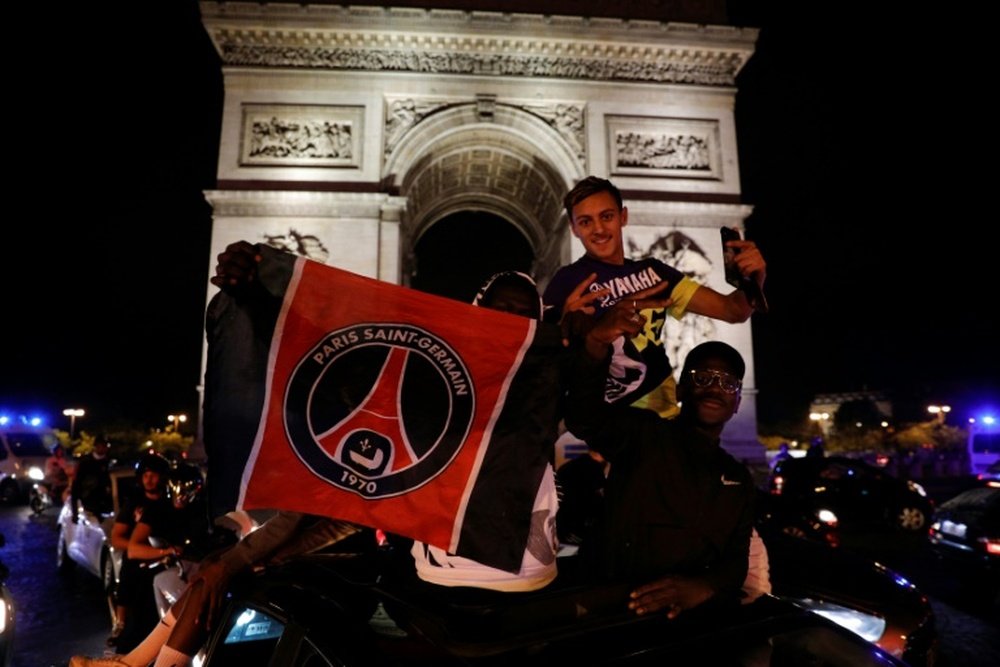 French police arrest 36 after jubilant PSG fans celebrate