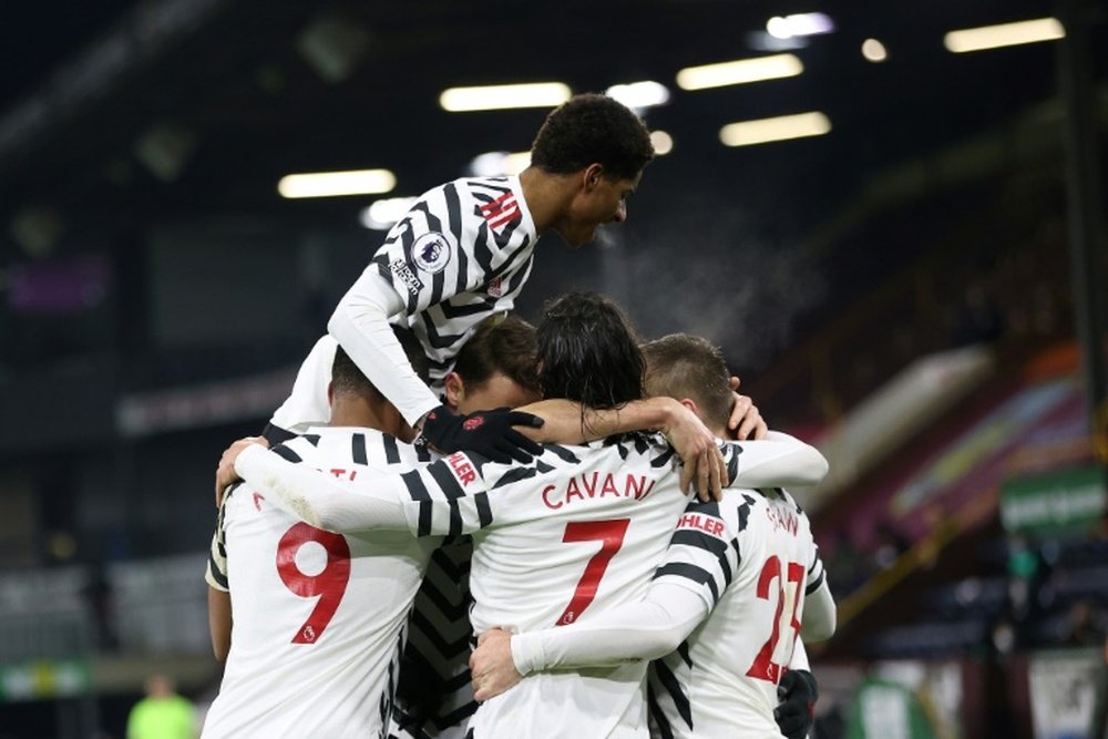 Man Utd targeting 'upset' win at Liverpool. AFP