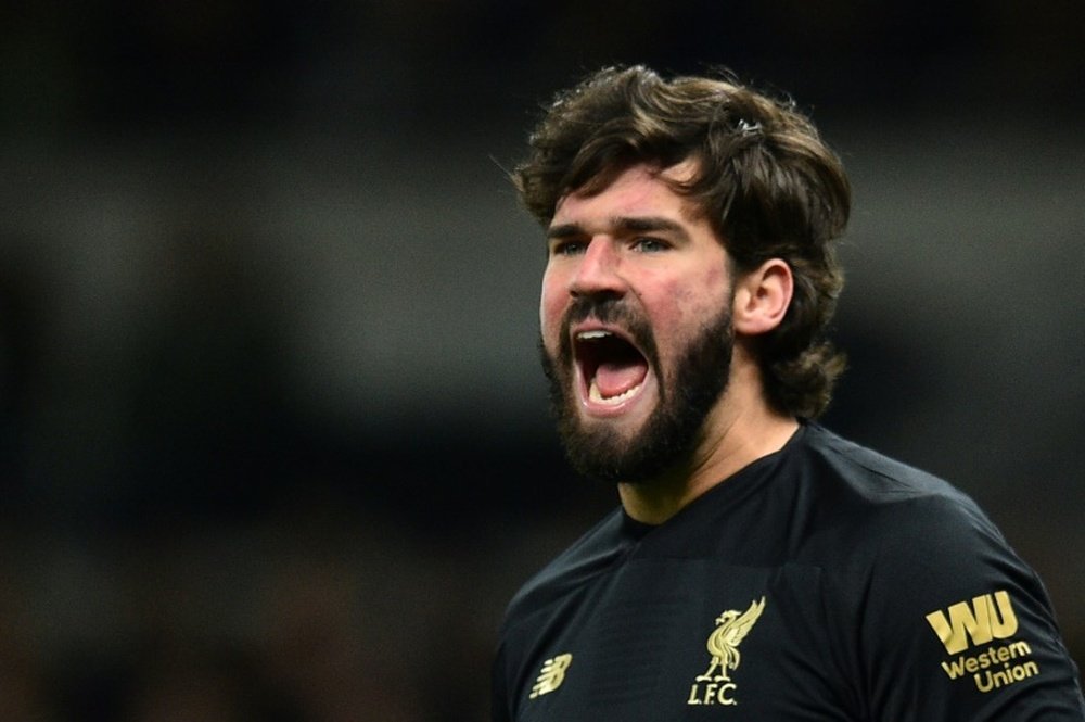 Liverpool 'like a shark that smells blood': Alisson. AFP