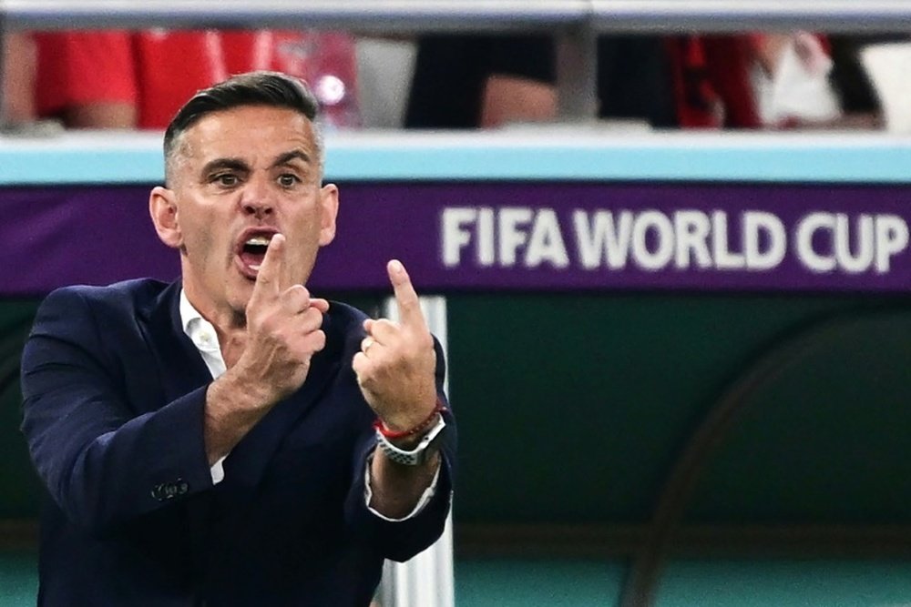 John Herdman was proud of his Canada team despite losing all three matches. AFP