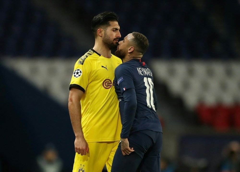 Can and Witsel will both miss the match. AFP