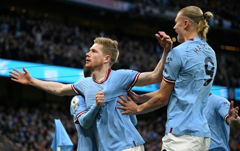 Title in Man City's hands as Villa push for Europe