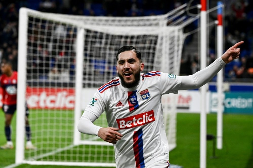 Lyon remain six points off the European spots in ninth place. AFP