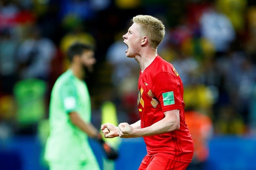 De Buyne is just one member of a star-studded side. AFP