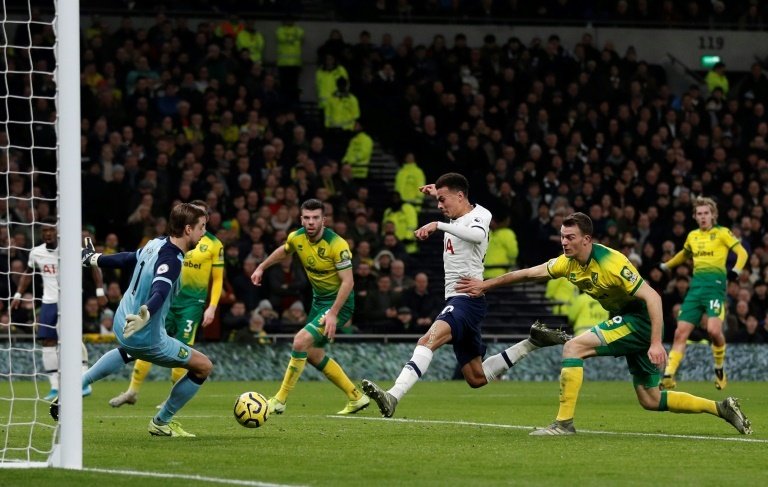 Son ensures poor Tottenham survive Norwich scare