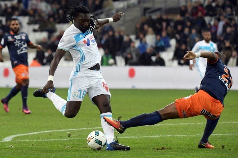Gomis treble as Marseille return to form with Evra